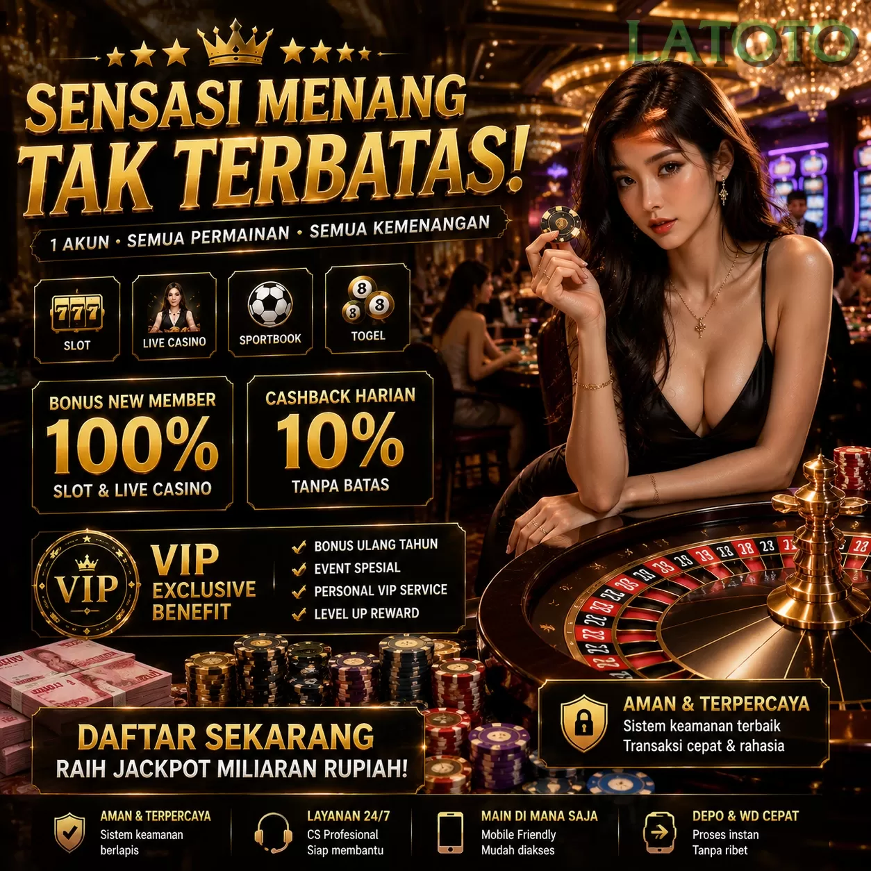Mengulik Keunggulan dan Fitur dari latoto